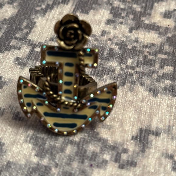⚓️ Betsey Johnson Anchor Necklace and Ring ⚓️ - Picture 4 of 6